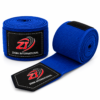Purple Lotus boxing hand wraps by ZKMA International, featuring adjustable hook and loop closure for boxing, MMA and kickboxing training.